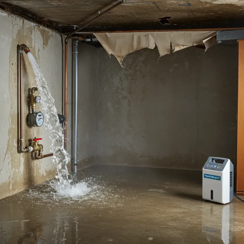 Pipe Burst and Leak Restoration in Pinconning, MI